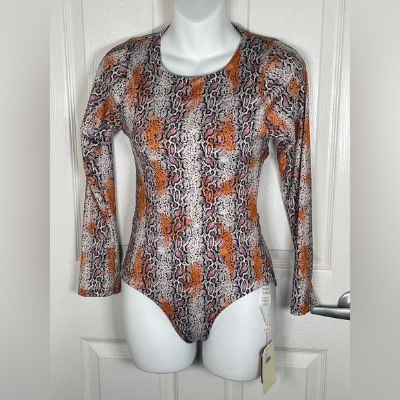 FREE PEOPLE ~ Boamar Fill Sun Snake Swimsuit NWT Medium‎ - Picture 10 of 12